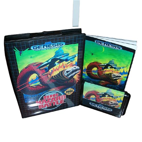 Калъф Aditi Bio Водите Битка на US с кутия и ръководството За игралната конзола Sega Megadrive Genesis 16 бита