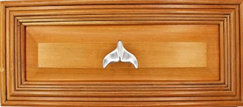 Costello Крайбрежните Дръжка Дръжка на шкафа от Китово на Опашката | Matte настоящата никел покритие | Кухненски