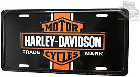 Регистрационен номер с Винтажным Класически логото на Harley Davidson