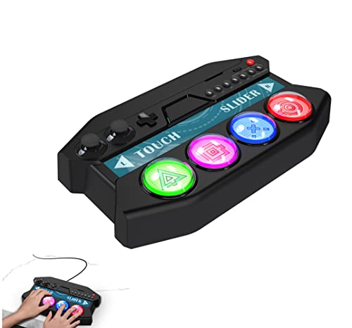 Жичен Контролер Бутоните на играта Музика Игри За Kagohime Project DIVA Future Тона DX за PS5/PS4/SLIM/PRO