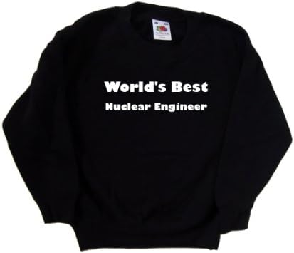 Най-добрият в света ядрен инженер Черна Детска Hoody