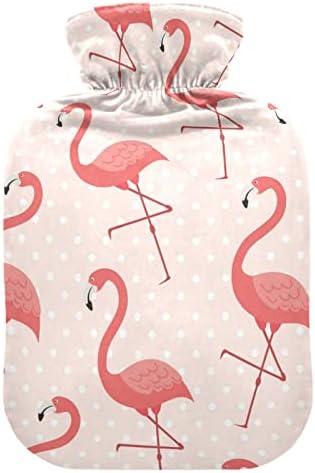 Ястия с капак Flamingo Composition Коралов Пакет за топла вода за Облекчаване на болки, Нагряване на Ръце, Топло