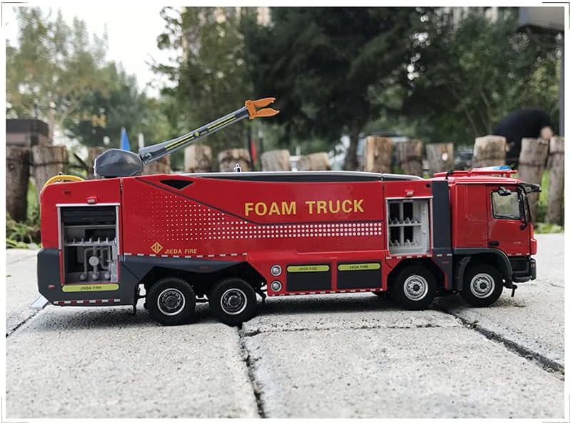 JIEDA FIRE for Benz Foam пожарната Червен 1/50 MOLDED ПОД НАТИСКА на Предварително Изградена Модел