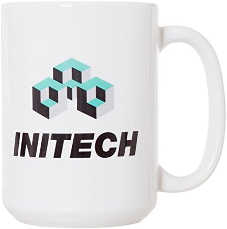 Initech - забавен подарък за работа - 15 грама двустранен луксозен кафе чаши за чай
