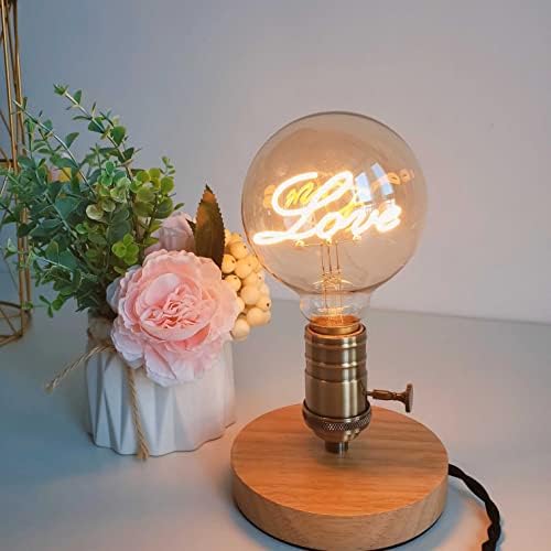 Лампа TIANFAN Edison Led лампа Реколта 4 Вата с регулируема яркост 110-130 В 2000кельвинов Супер Топло Жълто