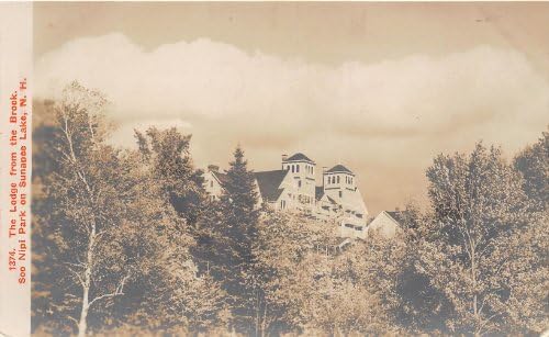 Езерото Санапи, Ню Хемпшир, пощенска Картичка, с Реални Снимки
