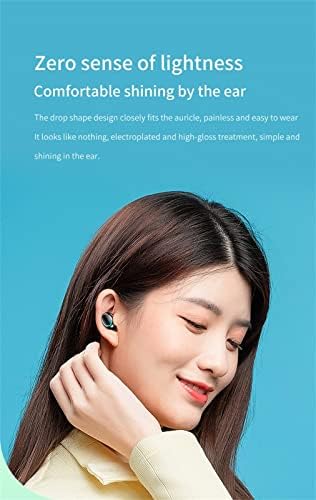 Charella LEFYIR Bluetooth-Слушалки Безжични Слушалки, Мини стерео слушалки Слушалки в ушите