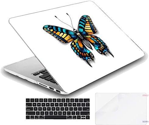 MINGDAO е Съвместим с MacBook Air с 13,6-инчов твърд защитен корпус Cace и капака на клавиатурата (A2681, чип