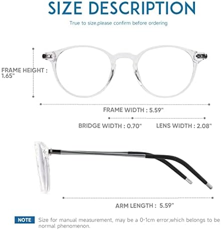 Изящни Кръгли свръхлеки прогресивно многофокусные Очила за четене За жени и мъже, силни, блокиране на синя светлина,