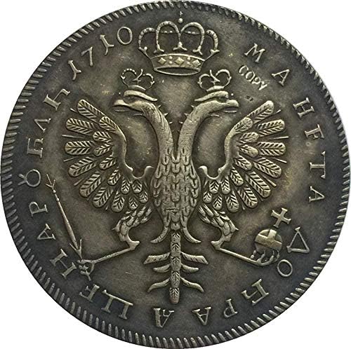Вызовная Монета 1710 Руска Рубла Монети Копие Tpye 3 Копие Колекция Бижута Подаръци Колекция от монети