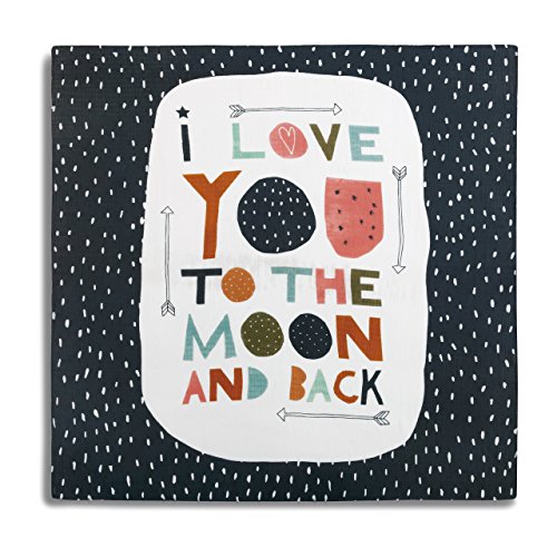 Обичам Те до Луната, Въглероден Фон за детски снимки с размер 47 х 47 см и Пеленальное Одеяло