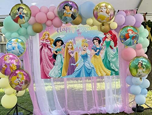 Принцеса Балон Украса За Парти в чест на рождения Ден на Принцеса Балони От Фолио, за да проверите За Парти