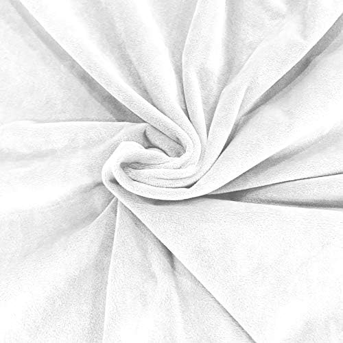 Sweet Jojo Designs Бяло Одеяло с цветето роза за малки Момичета, Защитно Пеленание за Новородени или деца, Детско