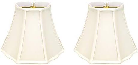 Royal Designs, Inc. Основен лампа с Фестончатым Долния Външен ъгъл, BSO-701-14EG-2, 8 x 14 x 11, черупки от