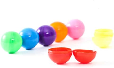 Amosfun 100шт Цветни Топки Отворени Топки за Пинг-Понг Лотариен Топка Топка за Тенис Топки, за Парти на Децата
