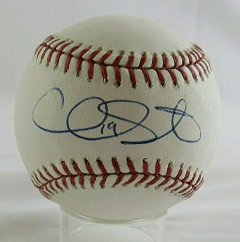 Крис Стюарт Подписа Автограф Rawlings Baseball B119 - Бейзболни Топки С Автографи