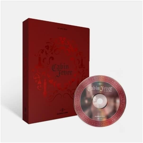 PURPLE KISS Cabin Fever 5-ти мини-албум на CD + POB + Книга + Картичка + Плакат с текста на песента на опаковката