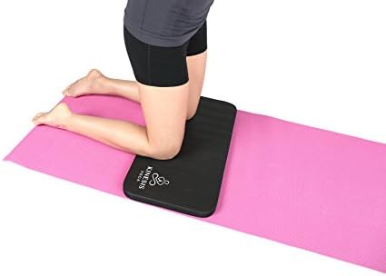 Наколенник за йога Kinesis - Много дебел 1 инч (25 мм) за безболезнено йога - Включва дишаща сетчатую чанта