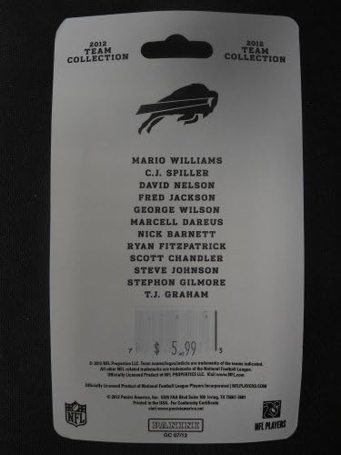 Определени командни точки NFL Бъфало Биллс 2012