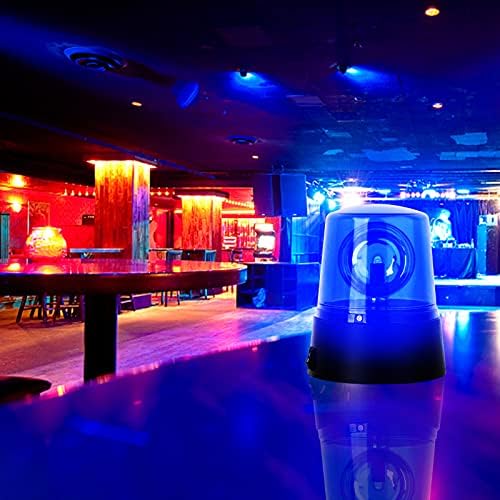 ERGAOBOY 2 бр Синьо Въртящи се На 360 Градуса Декоративен Светодиоден Стробоскоп за партито в диско-бар