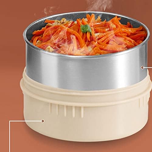 Кутии за Bento IEASEfh, Термос за супа от неръждаема стомана, Банка за хранене + Сгъваема лъжица-С вакуумна