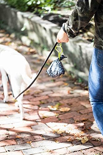 dooloop Титуляр за кучешки какашек Hands Free - чанта за боклук за домашни любимци с прикрепляемым аксесоар-каишка