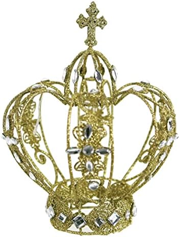 Корона от Златна Желязна Тел, със Скъпоценни камъни 9,5 в Рождественском Де