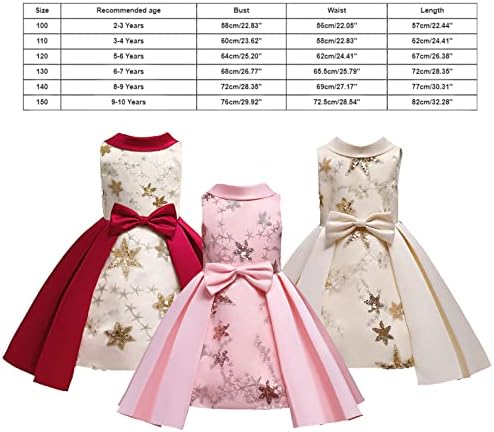 KAGAYD/ принцеса Рокля за момичета, Розова Модни Детски Дрехи с отворотами, Детско Принцеса рокля със звезди