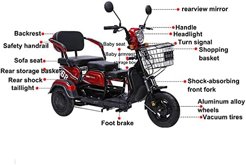 Модерна Преносима инвалидна количка, 3-колесни електрически скутер, мобилно устройство за инвалидна количка