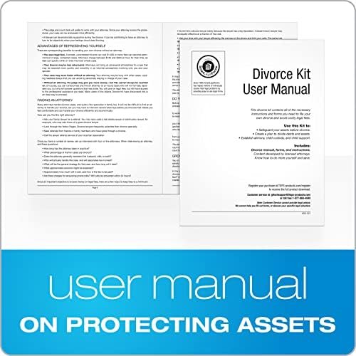 Комплект Адамс за развод, бланки и инструкции, включва компакт-диск (K302)