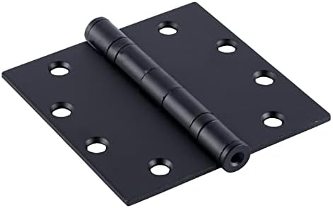 BRINKS Commercial - Врата на панта с шарикоподшипником 4 1/2 , матово черно покритие - Плавно отваряне и затваряне