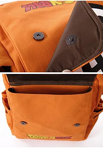 Аниме-раница XUESUO, чанти за лаптоп, холщовые пътни чанти с голям капацитет, оранжево, един размер
