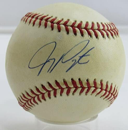 Джей Пейтън Подписа Автограф Rawlings Baseball B95 - Бейзболни Топки С Автографи