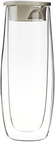 Villeroy & Boch - 1172437241 Стъклена Гарафа за топли напитки Villeroy & Boch Artesano с капак, 33,75 унция,