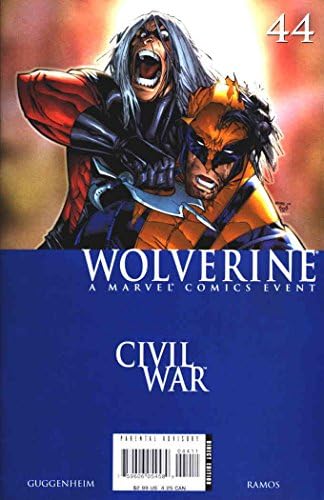 Върколак (Том 3) 44 VF ; Комикс на Marvel | Гражданска война Нитро