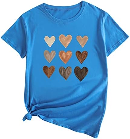 Дамски Хубава Графична Тениска Плюс размери, Блузи с къс Ръкав, Летни Ризи В Ретро Стил, Основни Ежедневни Тениски