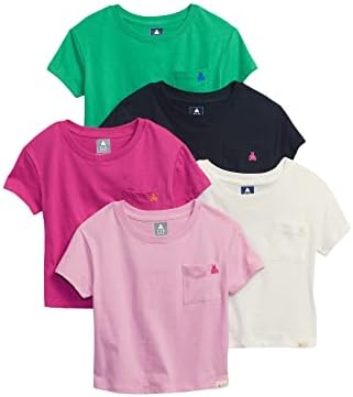 Тениска с джоб GAP Baby-за момичета от 5 групи