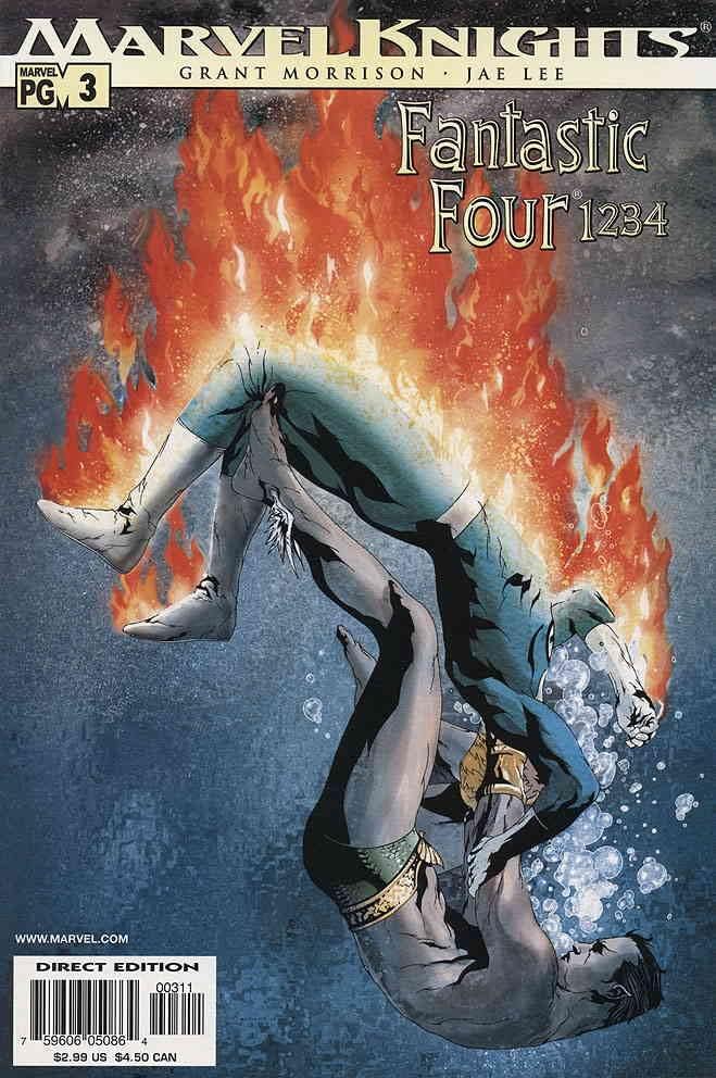 Фантастичната четворка: 1 2 3 43 VF ; Комикс на Marvel | Грант Морисън Джей Лий