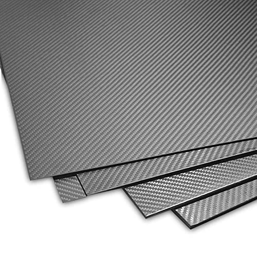 300X400X2,0 мм Листове от въглеродни влакна 3K Саржевая Matte Плоча, изработени от Въглеродни влакна