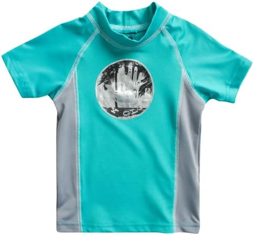 Комплект защитни Ръкавици за тяло за малки момчета - 4 предмета, Купальная риза UPF 50 + с къс ръкав и Бански,