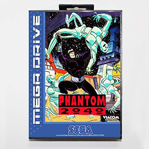 ROMGame Phantom 2040 16 Битова Детска карта на Sega Md С търговия на Дребно Кутия За Sega Mega Drive За Genesis