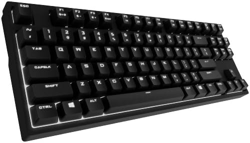 Ръчна детска клавиатура CM Storm QuickFire Rapid-i с напълно подсветката, технология ActivLite и подсветка на всеки клавиш (модел с кафяв ключа)