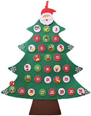 Адвент-Календар Коледна елха от Филц G-Tree, 31 Ден, Стенни Календари, Коледни подаръци за коледна украса, 31