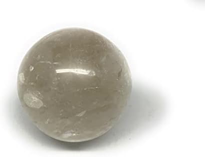 195,8 г, 2,1 (52 mm) Сфера от естествен Кварц, Кристална Топка от скъпоценни Камъни от Бразилия, Начало Декор,