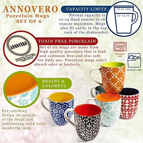 Набор от Annovero – Купички за Ядки, Трапезария Чинии, Чаши, Чинии Десертни