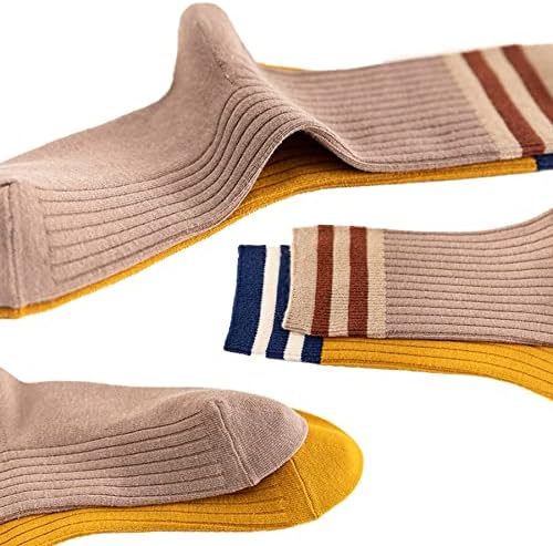 Riccess / 10 Чифта Удобни Модни Шарени спортни чорапи за жените, Еластични чорапи над глезена за момичета