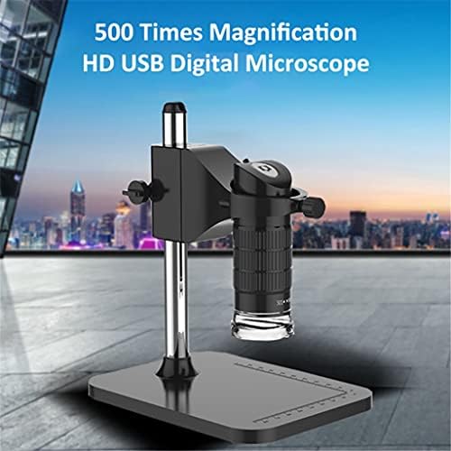 KXDFDC Професионален Ръчен USB Цифров Микроскоп 500X 2MP Електронен Ендоскоп Регулируема 8 led Лупа Камера със