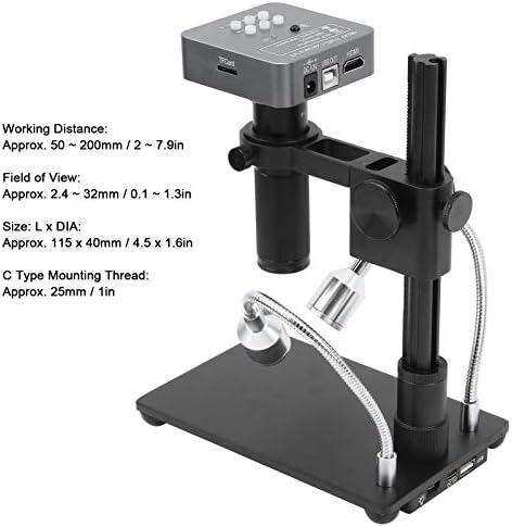 Камера микроскоп 48MP, Помещение Микроскоп с висока разделителна способност, Заваряване на печатна платка с