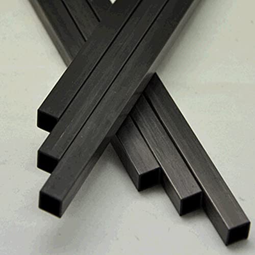 Квадратни Тръби От Въглеродни влакна 6x6x5x330 мм, Вътрешен Кръг (Диаметър 5 mm), Пултрузионные Пръти, изработени