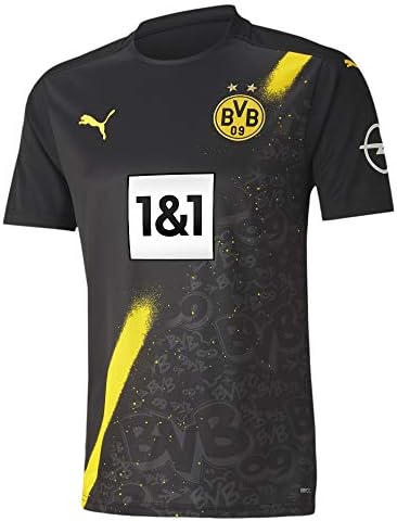 PUMA - Мъжки копие на BVB Away С Къс ръкав С Логото на спонсор и тениска на Opel